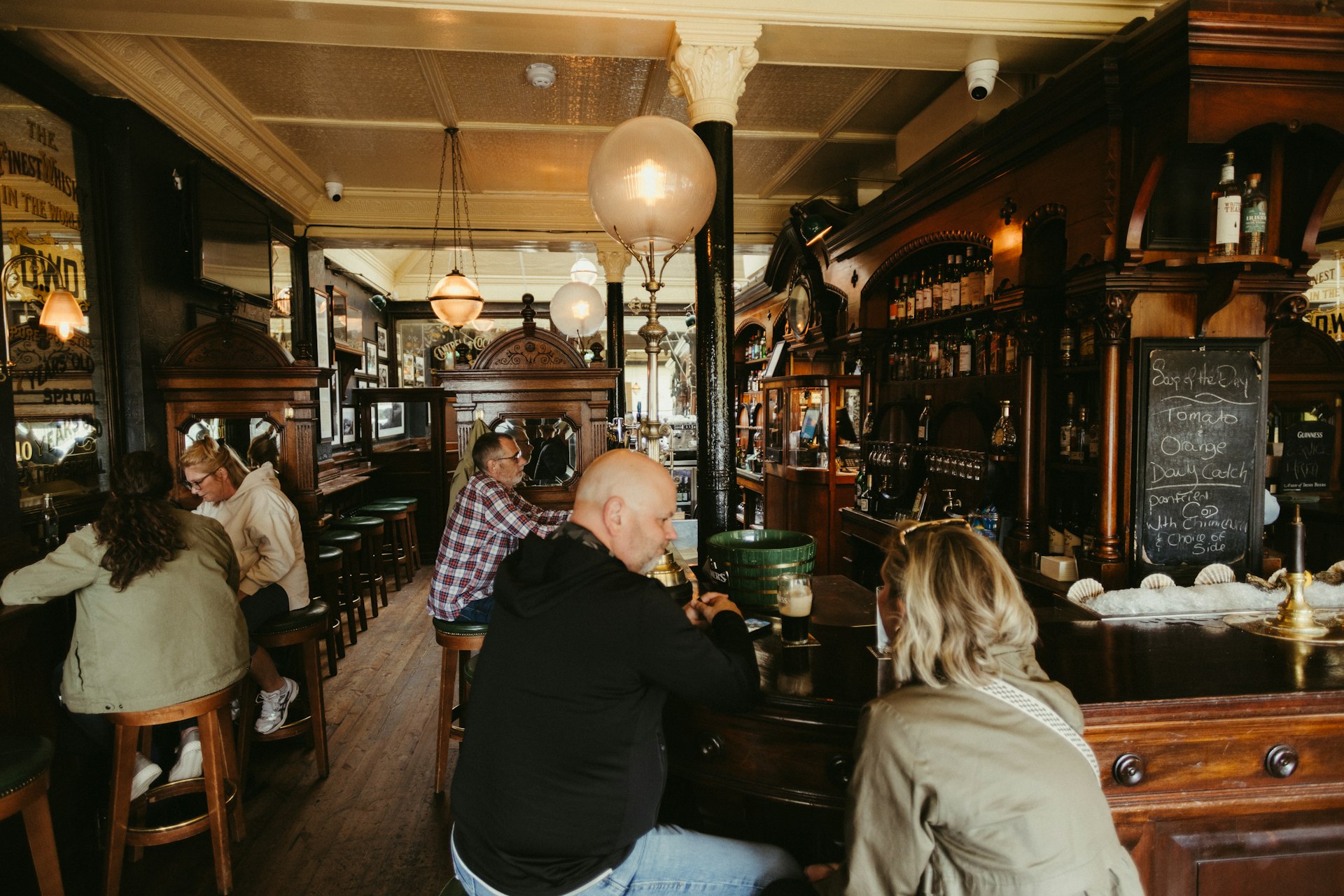 Cozy pub atmosphere