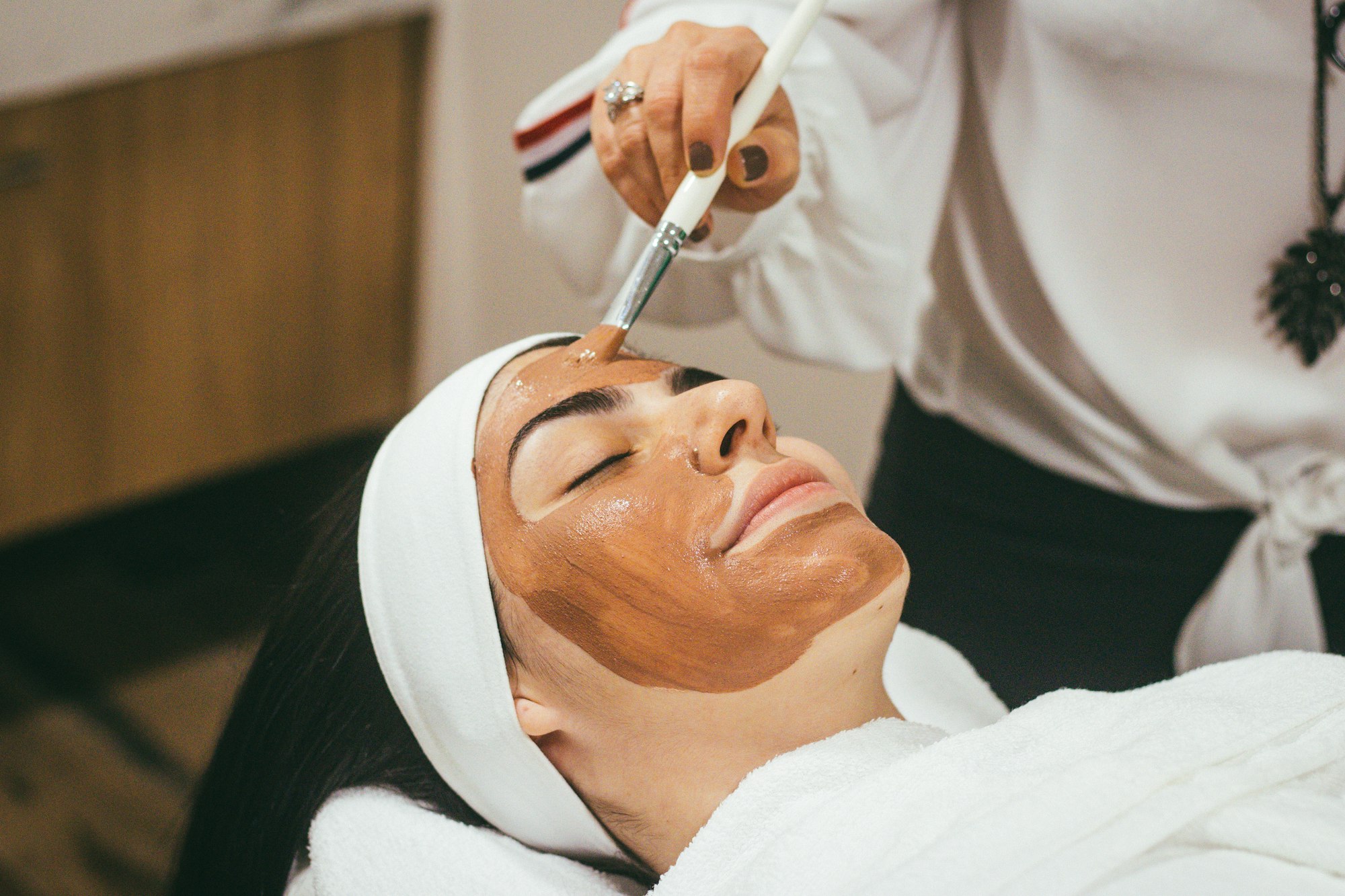 Facial treatment at Flawless Beauty Clinic