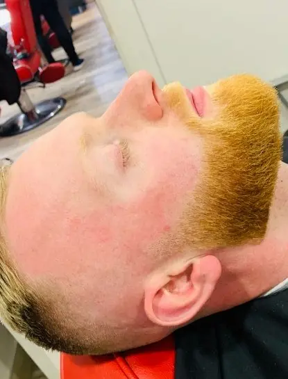 Fade and beard style