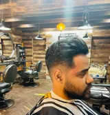 Haircut and beard trim