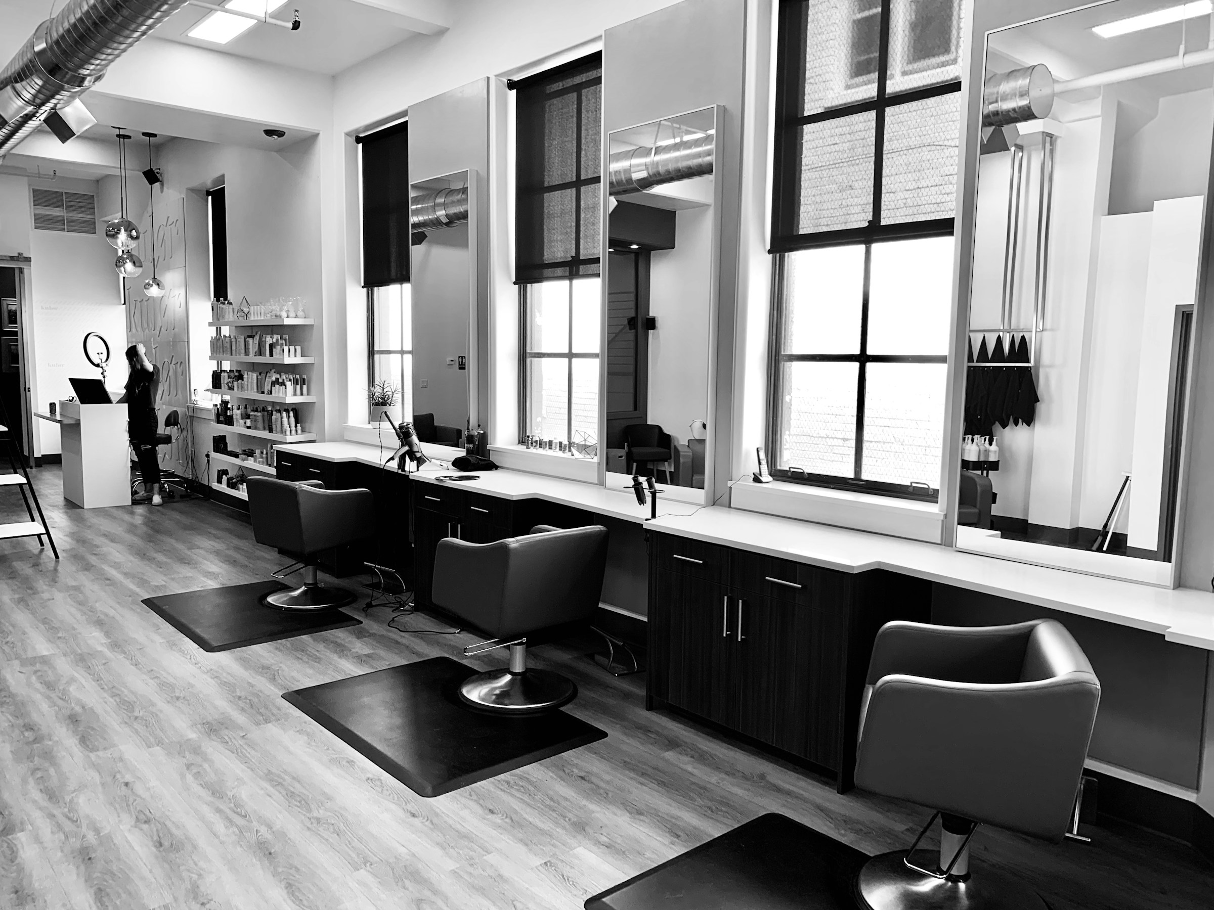 Inside HD Hair Studio salon