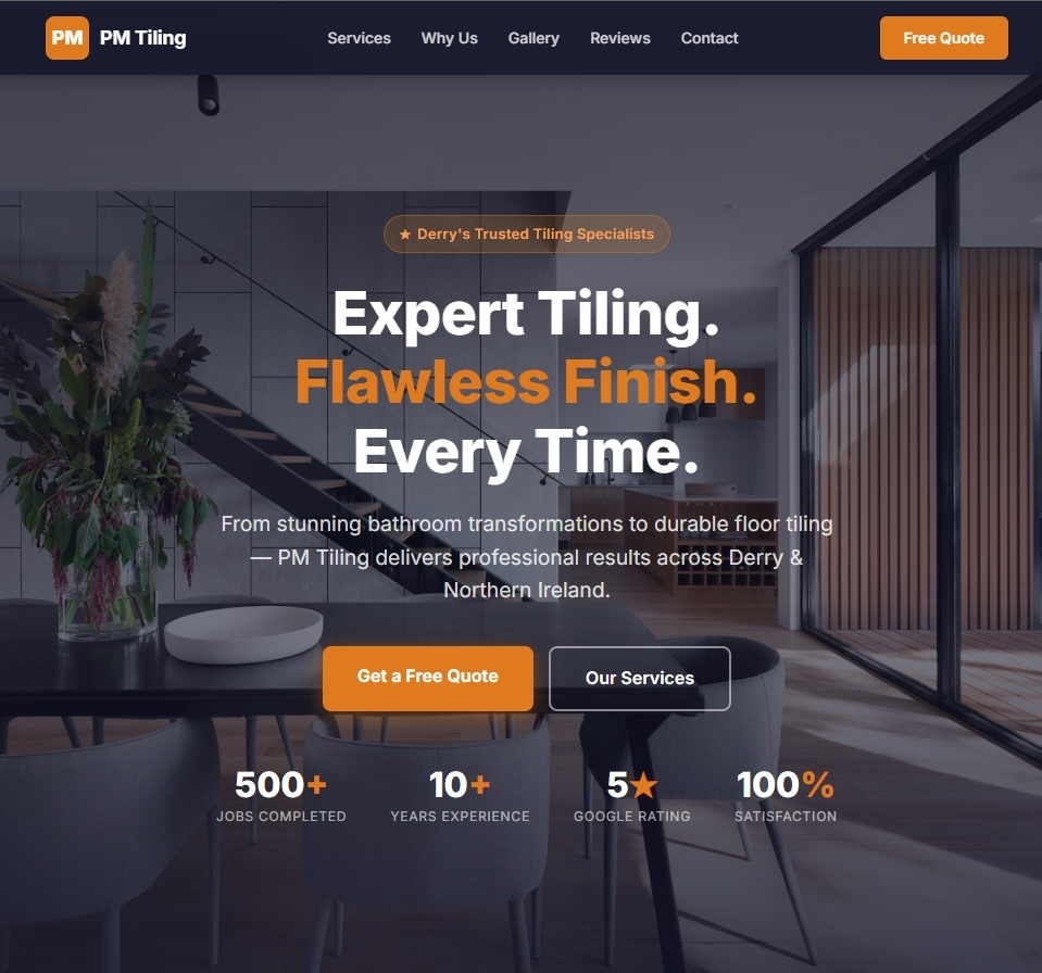 Client Site 1 website