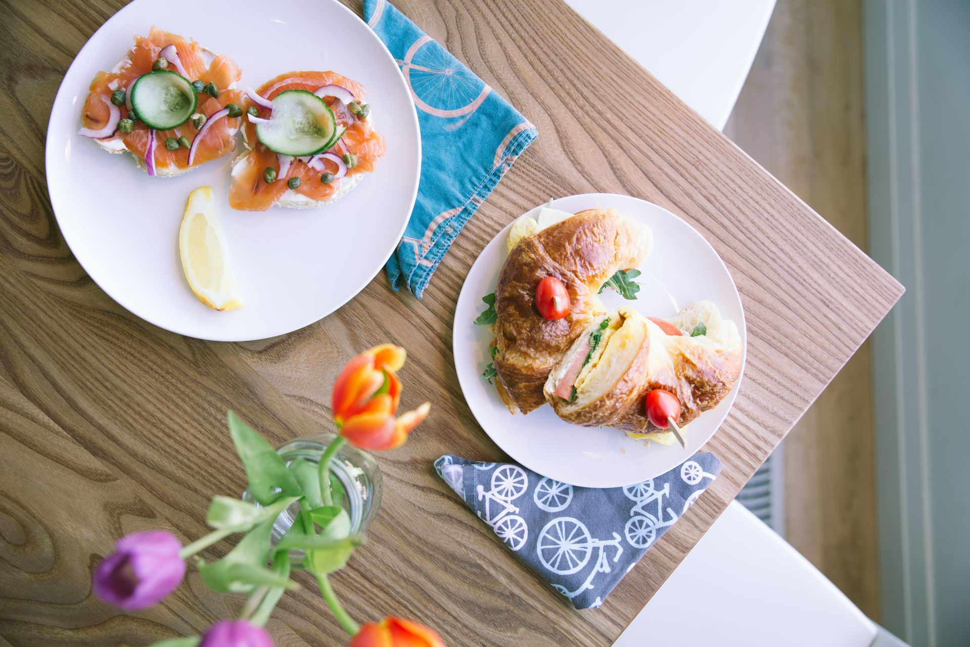 Fresh brunch spread at King Street Kitchen