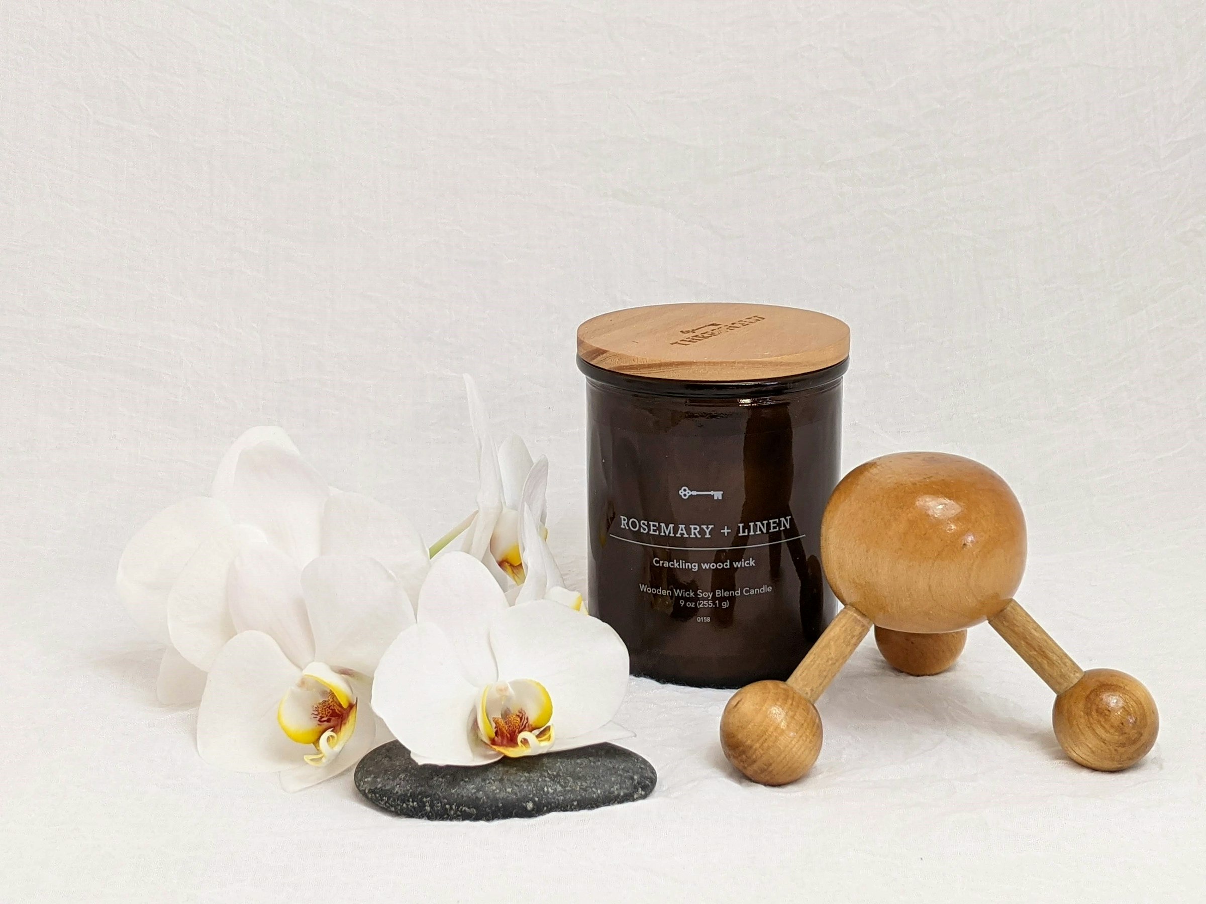 Relaxing spa styling and finishing touches