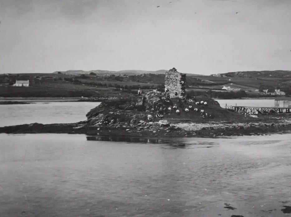 Moross Castle on the Mulroy Drive, Co. Donegal