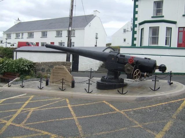 SS Laurentic on the Mulroy Drive, Co. Donegal