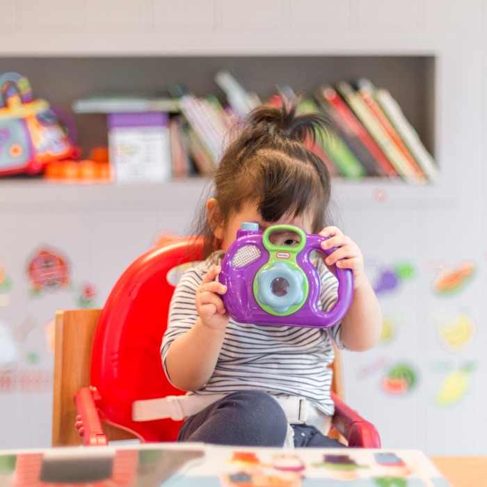 Child playing at Nellie's Daycare Galgorm