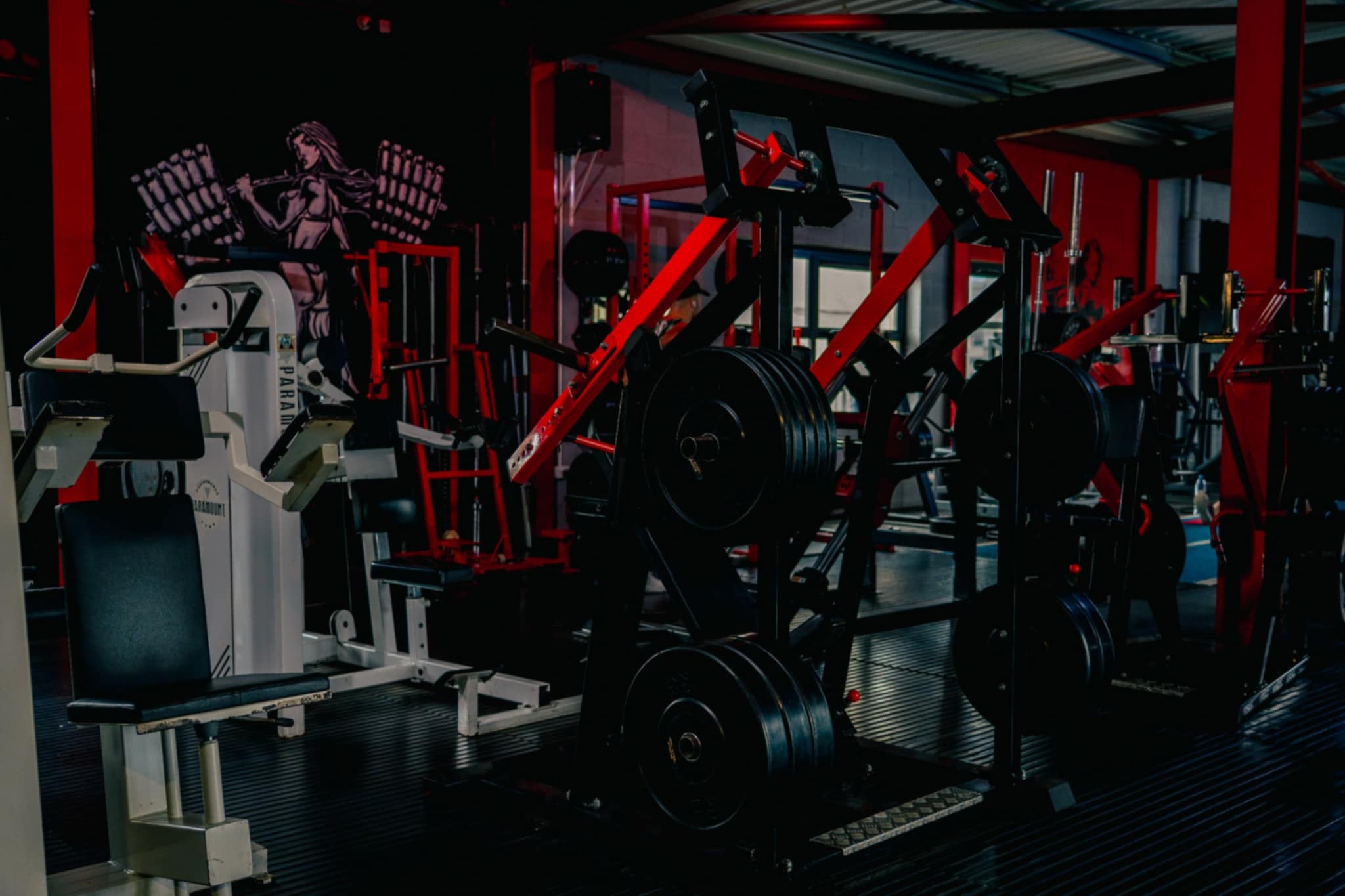 Reps Gym Omagh — gym floor