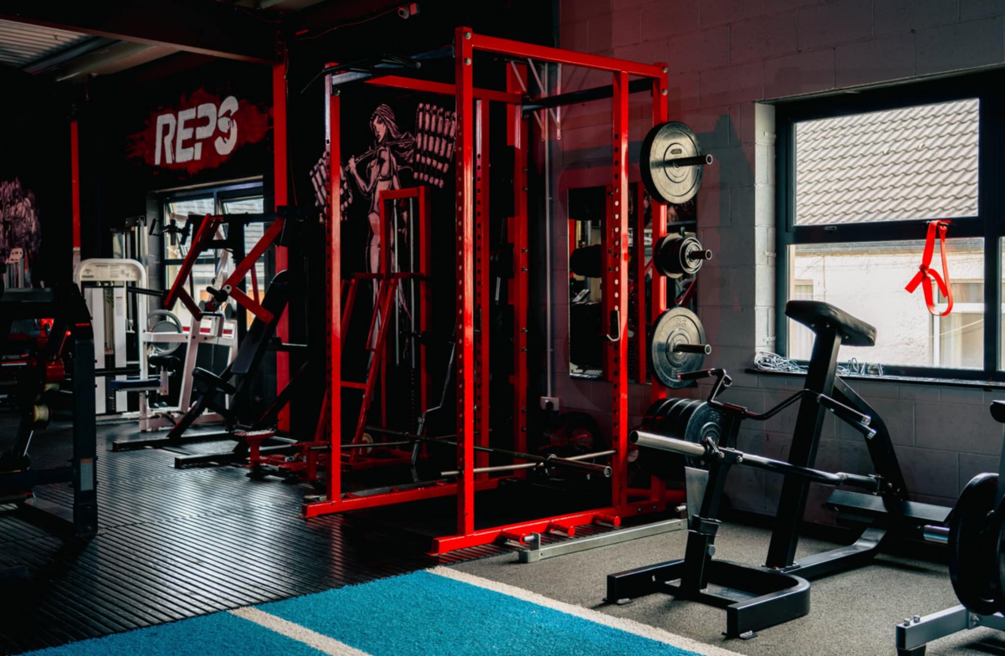 Reps Gym Omagh — gym floor