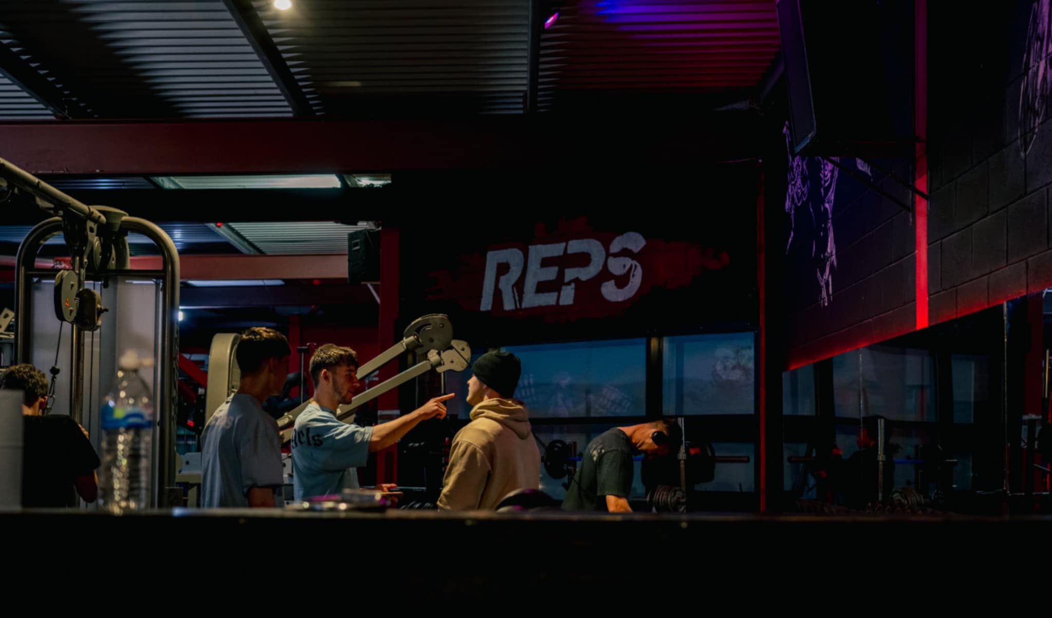 Reps Gym Omagh — gym floor