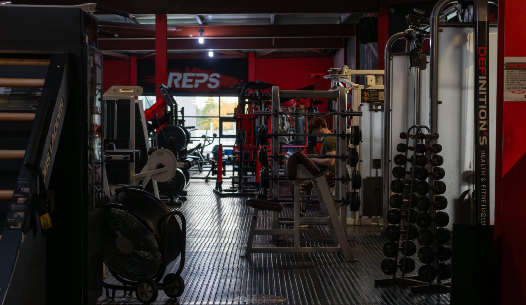 Reps Gym Omagh — gym floor