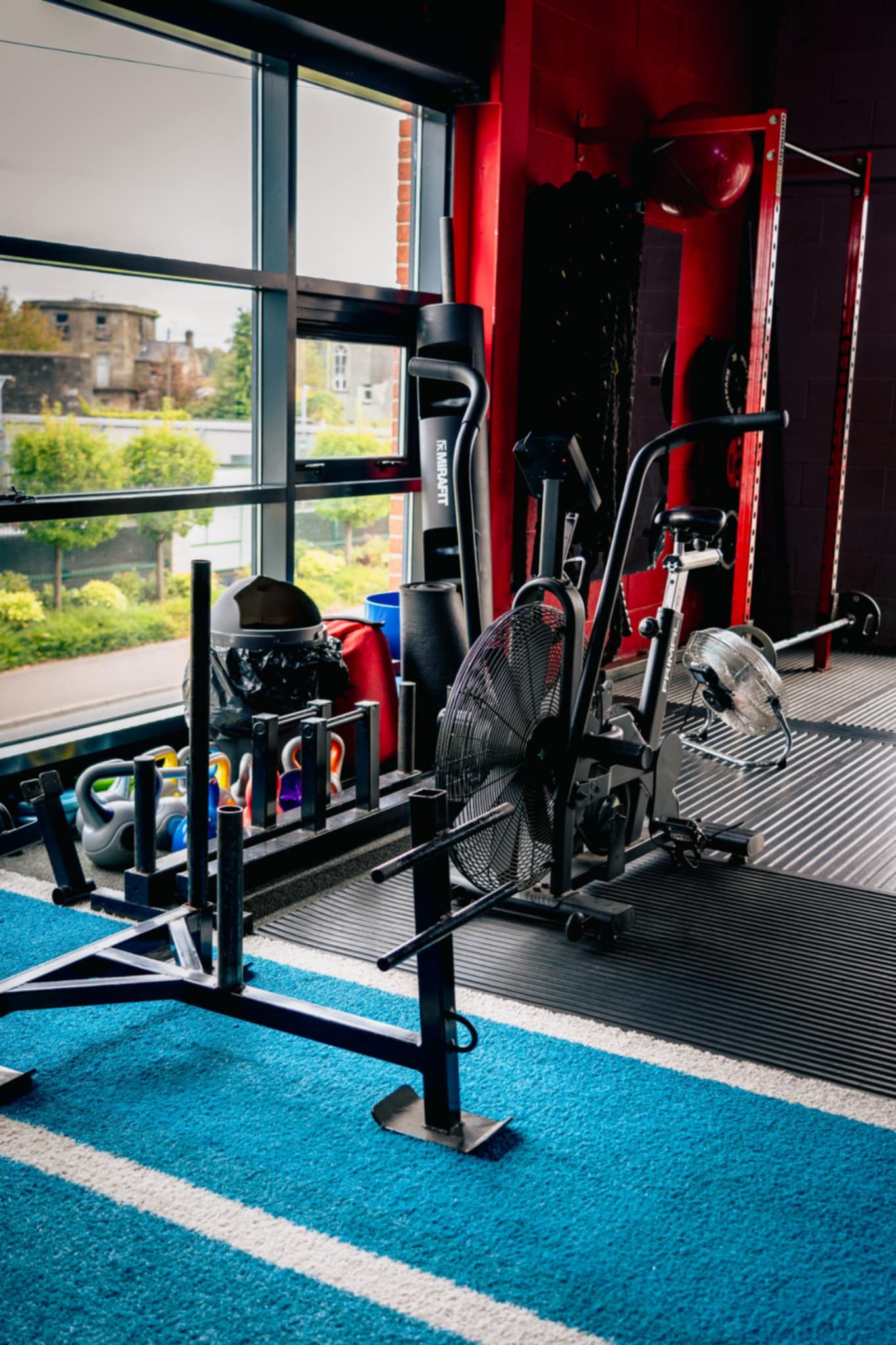 Reps Gym Omagh — gym floor