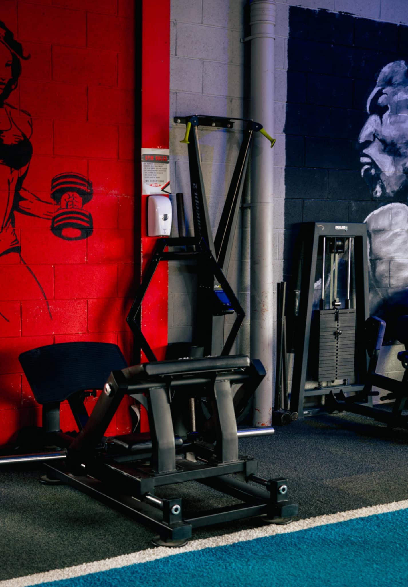 Reps Gym Omagh — gym floor