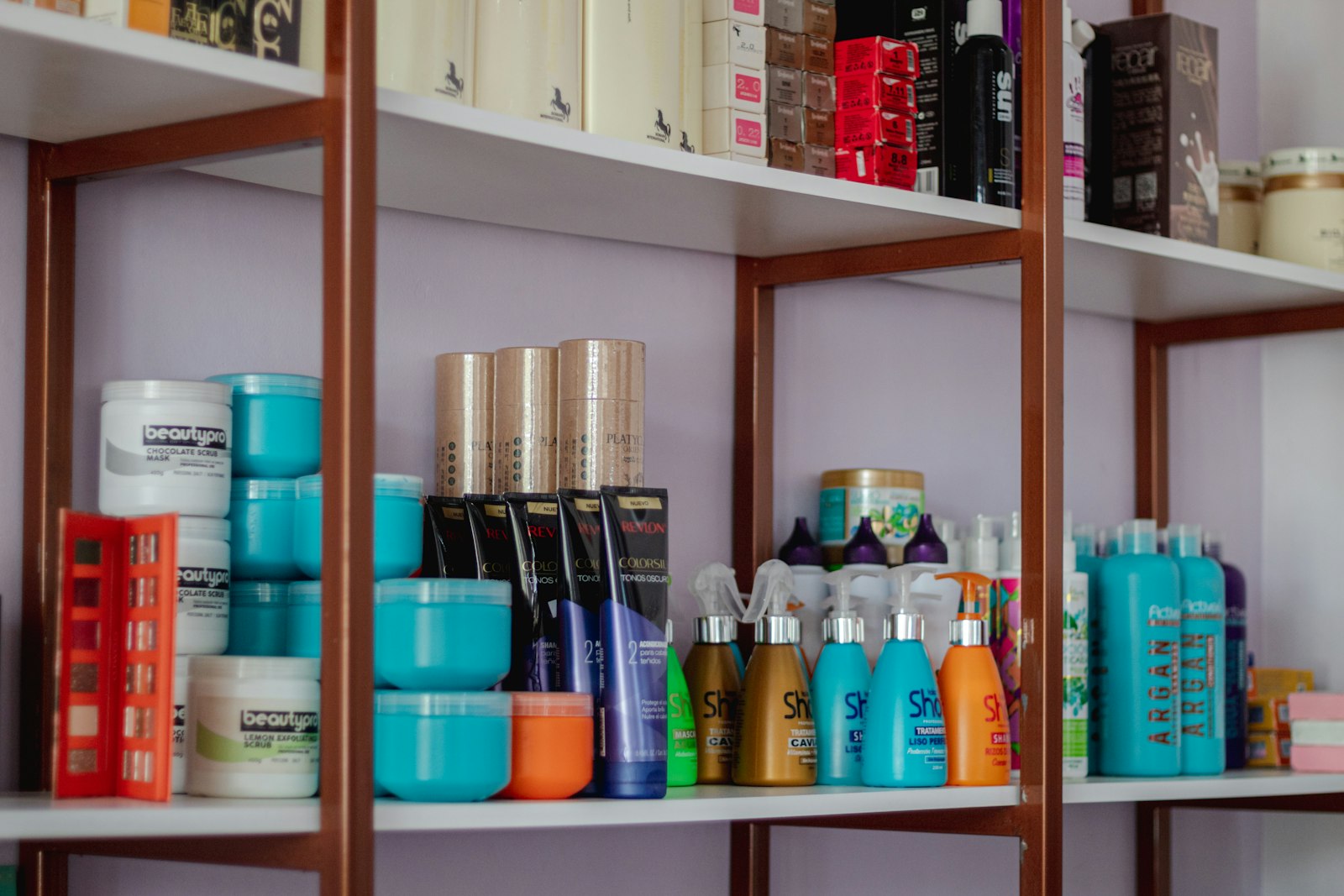 Hair products used at Salon 101